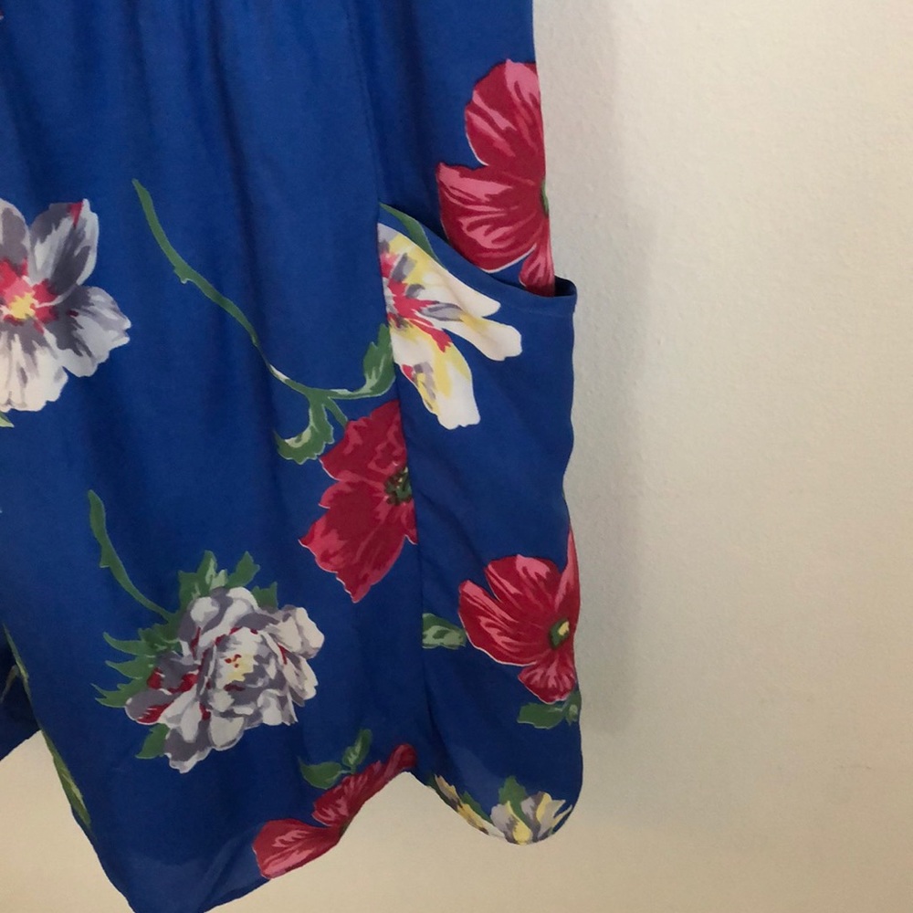 AE blue floral dress - Picture 3 of 9